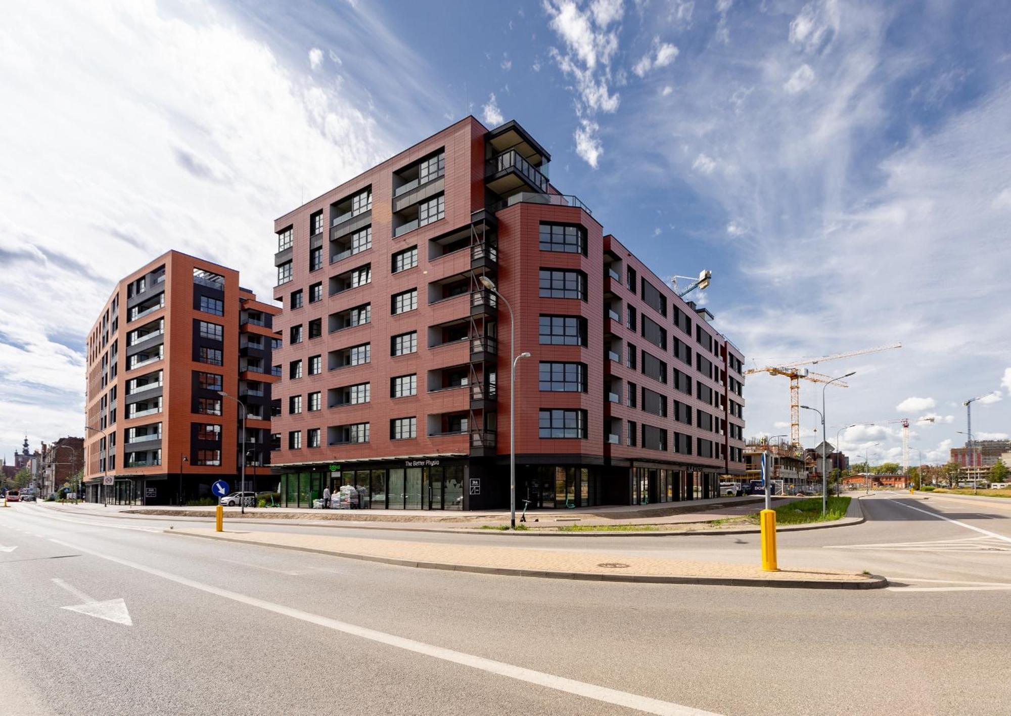 Doki Living - Foodhall & Parking By Downtown Apartments Gdansk Ngoại thất bức ảnh