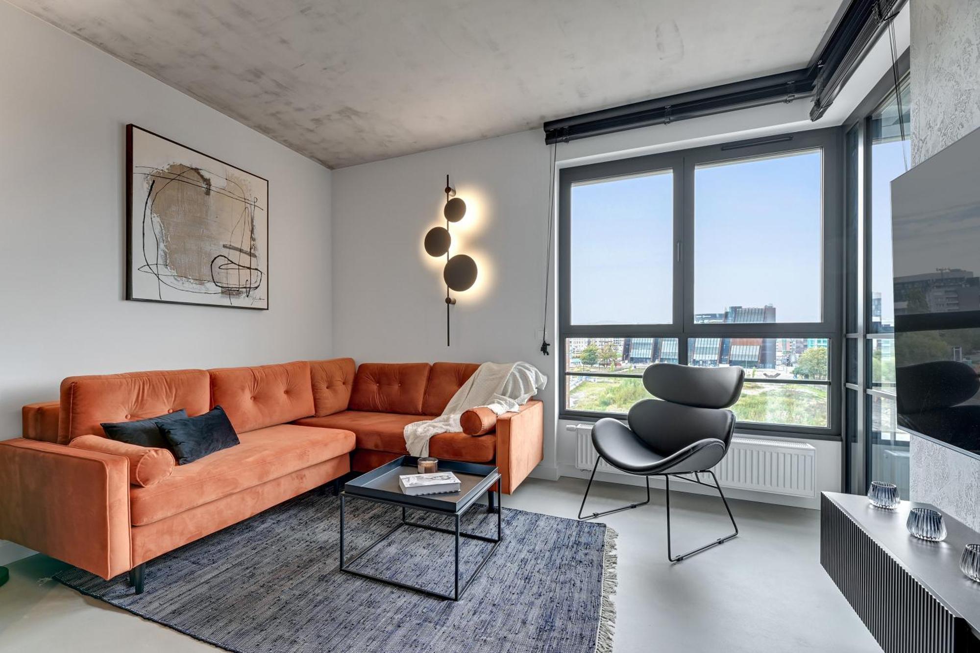 Doki Living - Foodhall & Parking By Downtown Apartments Gdansk Ngoại thất bức ảnh