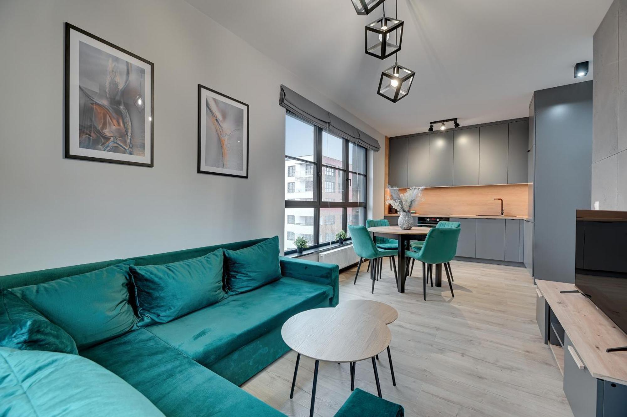Doki Living - Foodhall & Parking By Downtown Apartments Gdansk Ngoại thất bức ảnh