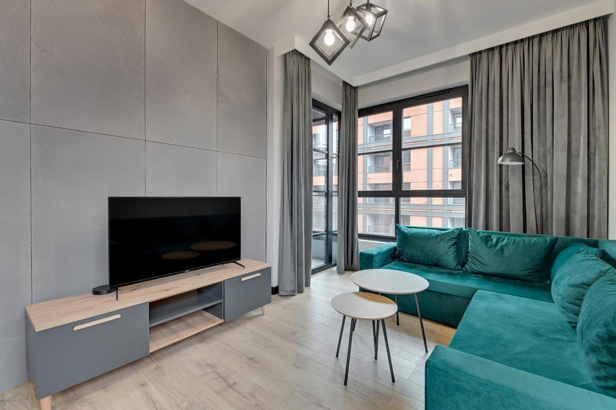 Doki Living - Foodhall & Parking By Downtown Apartments Gdansk Ngoại thất bức ảnh