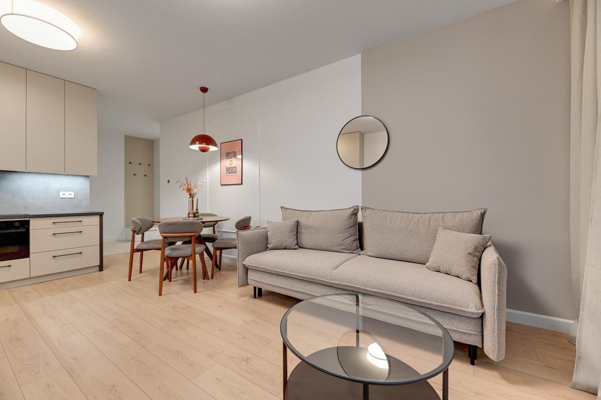 Doki Living - Foodhall & Parking By Downtown Apartments Gdansk Ngoại thất bức ảnh