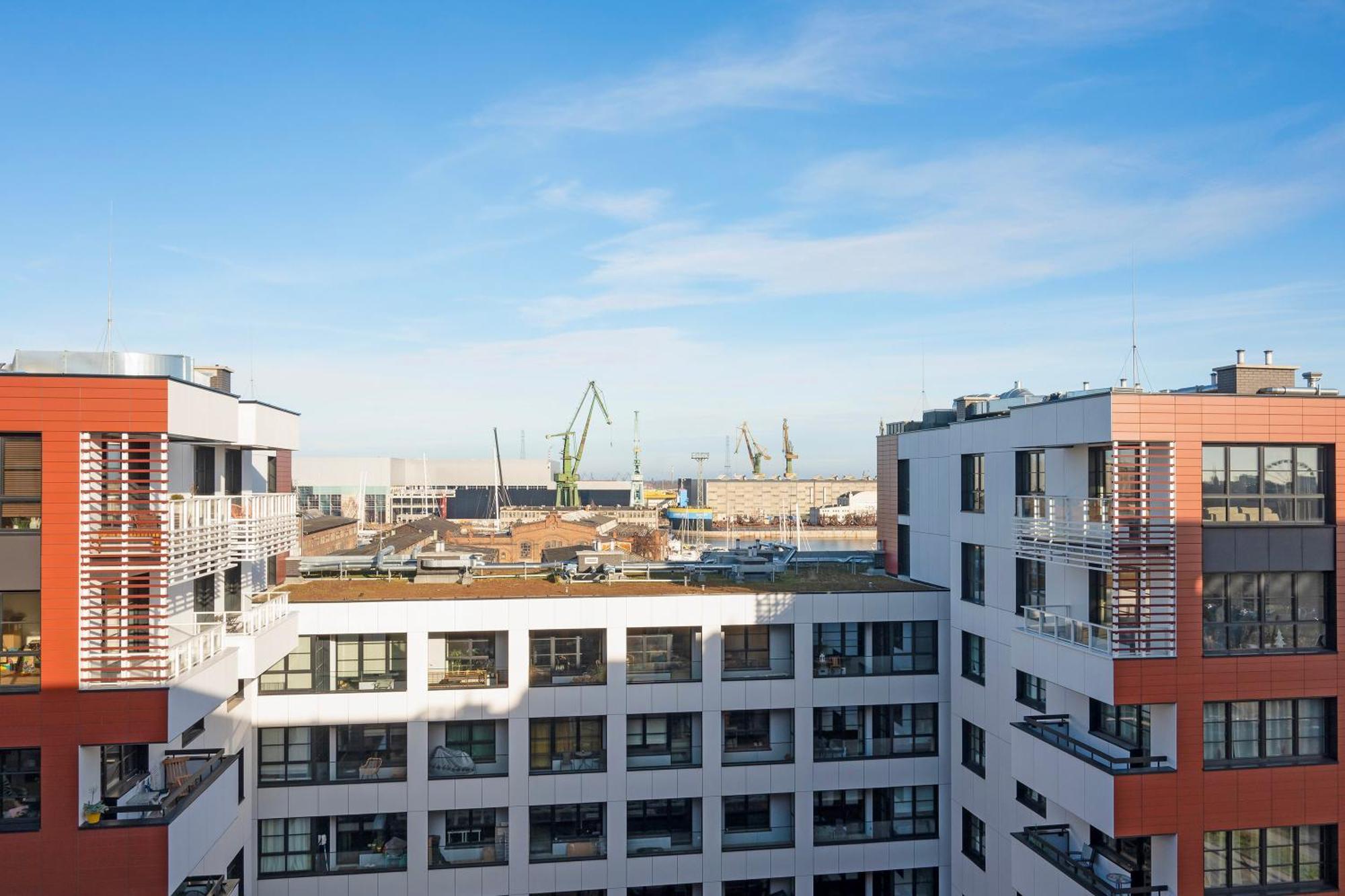Doki Living - Foodhall & Parking By Downtown Apartments Gdansk Ngoại thất bức ảnh